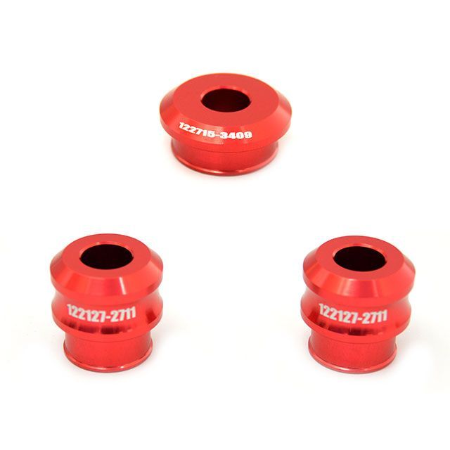 TERAMOTO パフォーマンスカラー CT125ハンターカブ【JA55/65】 フロント/リアセット（レッド） H-SET06..