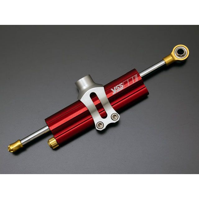 YSS RACING STEERING DAMER B-CLAMP 90mm EG188（レッド） 124-8830003 YSS ステアリングダンパー 汎用