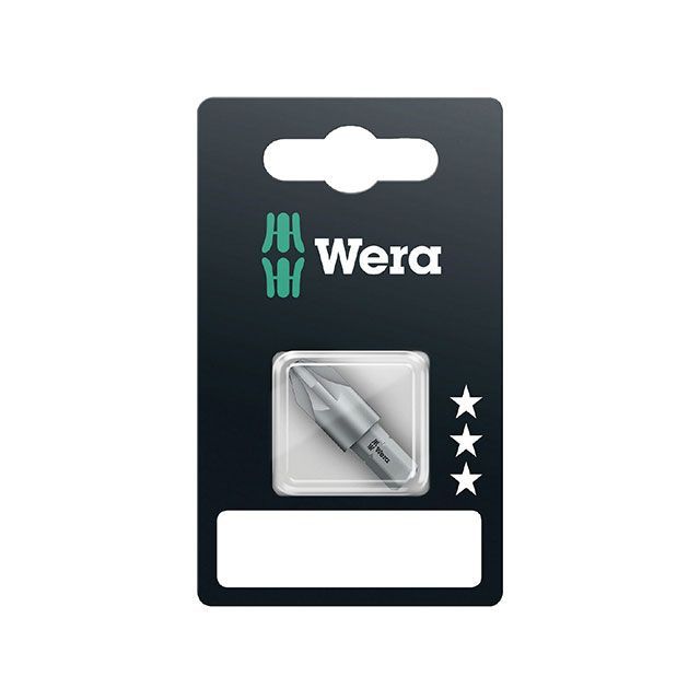 WERA 073380 ポジドライブネジ用 ドライバービット 差込6.35mm 刃先サイズPZ4 全長32mm ・073380 ヴェ..