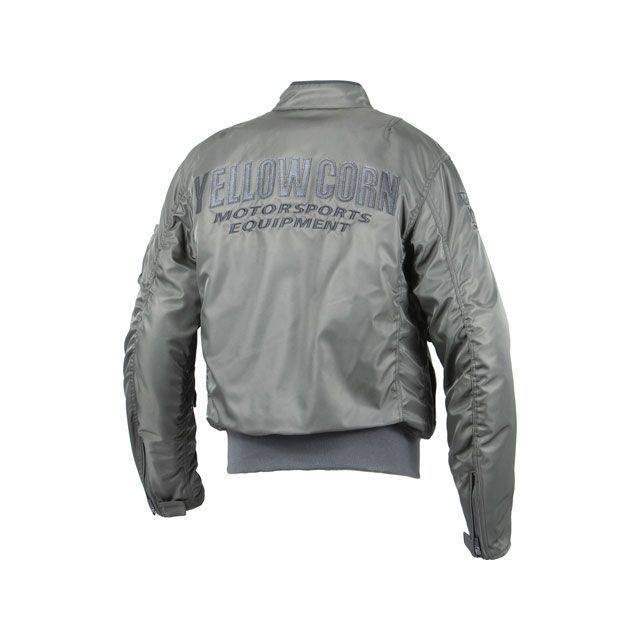 YeLLOW CORN 2025-2026秋冬モデル YB-5302 ウィンタージャケット（ガンメタル） サイズ 3L YB-5302 イエローコーン ジャケット バイク(2)
