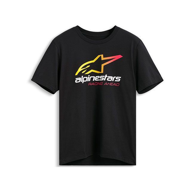 Alpinestars Tシャツ アラインド（ブラック） サイズ S D8770 アルパインスターズ カジュアルウェア バイク