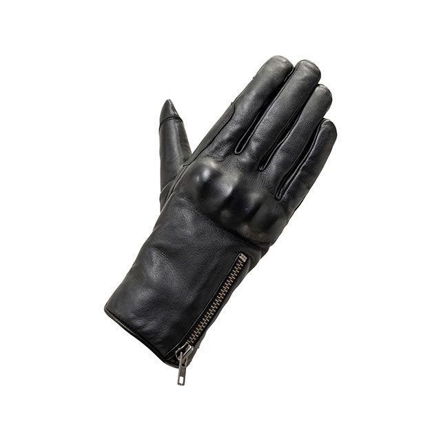 RossoStyleLab 2025-2026秋冬モデル RSG369 プロテクトレザーウィンターグローブ（ブラック） サイズ L RSG369 ロッソスタイルラボ レディース・キッズグローブ バイク