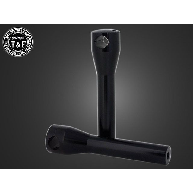 T&F ボルト ハンドルポスト8インチ（ブラック） ・7091421 ガレージT&F ハンドルポスト関連パーツ バイ..