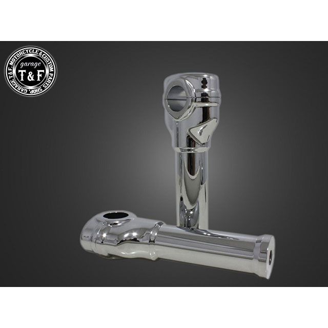 T&F ボルト オーバルハンドルポスト6インチ（メッキ） ・7091419 ガレージT&F ハンドルポスト関連パー..