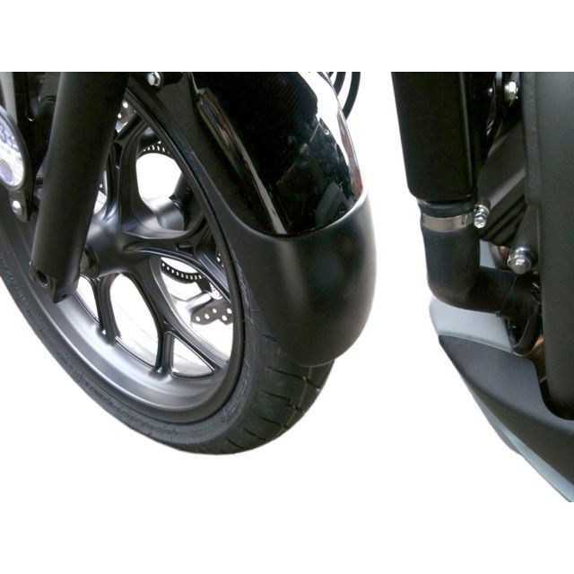 ●メーカー名：パイツマイヤー / Peitzmeier●商品名：Extender Fender/エクステンダーフェンダーHonda（ブラック）●メーカー品番：PA02144こちらは納品まで2〜3週間ほどお時間を頂きます。商品の保証は、メーカー保証書の内容に準じます。●納期こちらは納品まで2〜3週間ほどお時間を頂きます。●カラーブラック●特徴車種別専用設計で、外観を損なうことなく、その効果を発揮します。雨天時の走行や悪路での走行など、水跳ねや泥跳ねを防ぐのに効果絶大です。●備考純正フロントフェンダーの長さを拡張し、水や泥跳ねから車体、ライダーを守ります。車種別専用設計品の為、デザインも違和感なくスタイリッシュに車体に溶け込みます。取付は付属の強力粘着シートを使います。通常使用での脱落は心配ありませんが、より確実に固定する為に、ビス止めも可能です。●写真注意※写真はイメージです。車種により、フェンダーのデザインは多少異なります。実際の製品は改良・仕様変更などにより、一部カラー、形状が異なっている場合がございます。また、撮影の都合上、他商品も写真に写っている場合がありますが表題の商品のみのお届けとなります。メーカー車種年式型式・フレームNo.その他ホンダ400X2013-2018ホンダCB400F2013-2018ホンダCB500F2013-2021ホンダCB500X2013-2018ホンダCBR400R2013-2021ホンダCBR500R2013-2021※商品掲載時の適合情報です。年式が新しい車両については、必ずメーカーサイトにて適合をご確認ください。