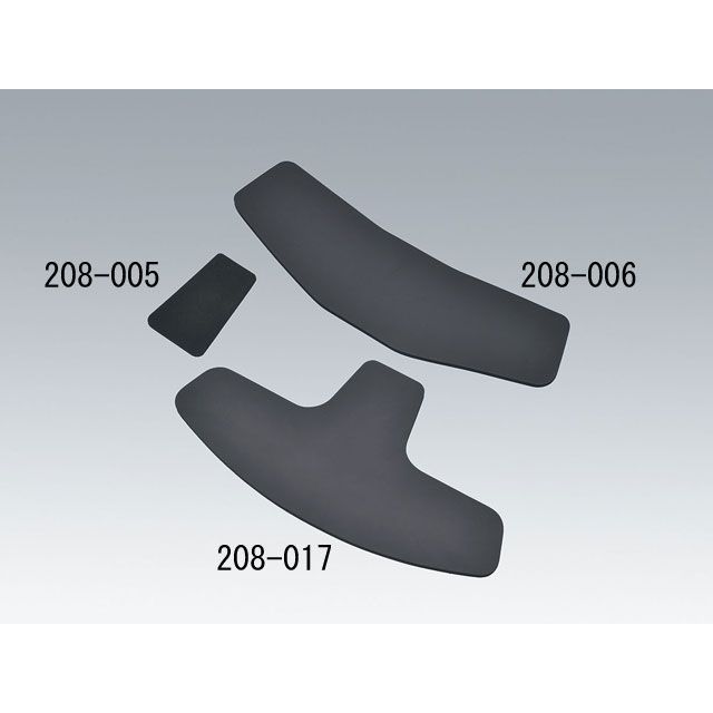 KIJIMA タンクパット（ブラック） スポンジゴム使用 サイズ 135×425mm 208-006 メーカー在庫あり キジ..