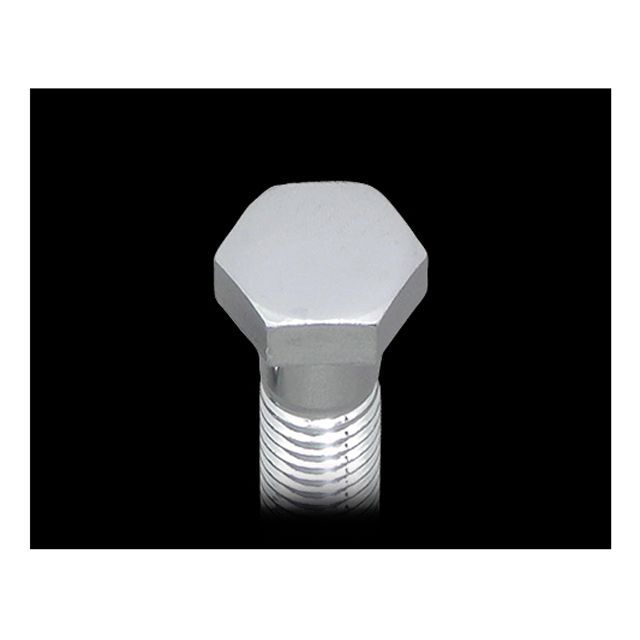 Neofactory ヘックスボルト カラー ショウクローム サイズ 7/16-14×1-3/4in ・005074 メーカー在庫あり ネオファクトリー その他外装関連パーツ バイク ハーレー用(2)