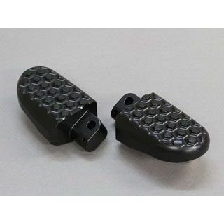 R’s GEAR ラクポジ・ショートステップ カラー ブラック BB12-0001-1 アールズギア ステップ バイク