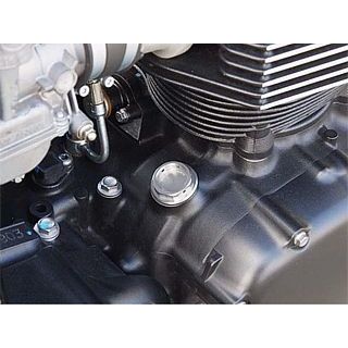 BABYFACE オイルフィラーキャップ カラー シルバー 005-ET002SV ベビーフェイス エンジンオイルパーツ バイク BONNEVILLE