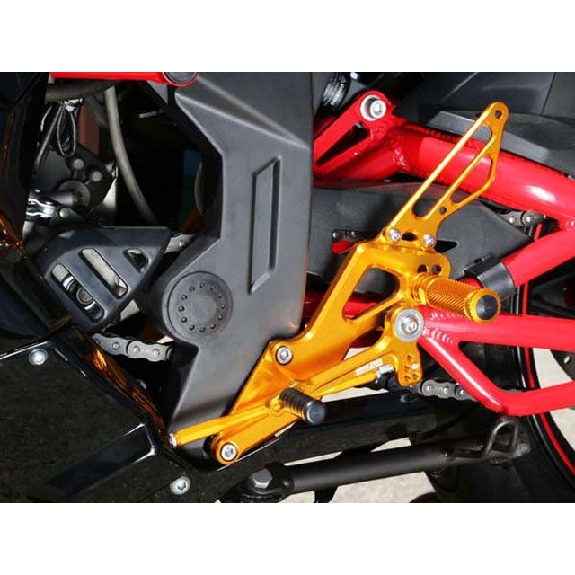 ベビーフェイス 250r 250s バックステップキット カラー：ブラック BABYFACE