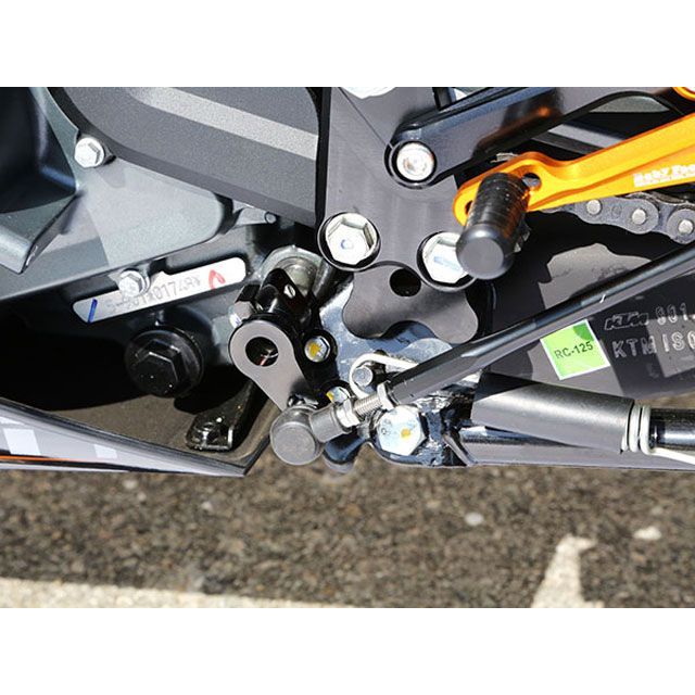 BABYFACE ショートシフトキット 004-CA002BK ベビーフェイス バックステップ関連パーツ バイク RC125/390