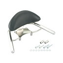 K-TOUR タンデムバー付バックレスト カラー シルバー パッドタイプ 300 80-652-14260 Kツアー タンデム用品 バイク PCX125