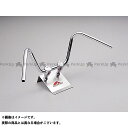 HURRICANE 200アップ1型 ハンドルセット(クロームメッキ) H020-010C ハリケーン ハンドル関連パーツ バイク エイプ100(ドラムブレーキ...