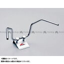HURRICANE 300シックスベンド ハンドルセット(クロームメッキ) H020-087C ハリケーン ハンドル関連パーツ バイク エイプ100(ドラムブレ...