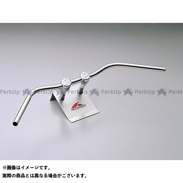 HURRICANE ワイドローオールド1型 ハンドルセット カラー クロームメッキ H502-076C ハリケーン ハンドル関連パーツ バイク GSX400インパルス