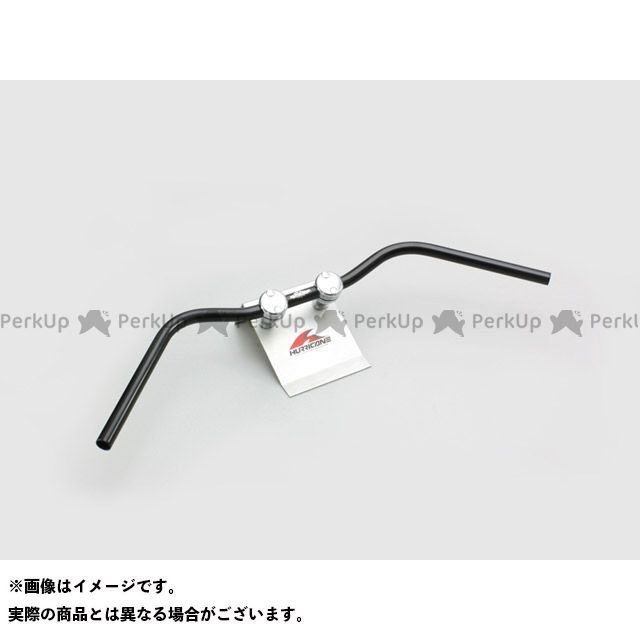 HURRICANE ワイドローオールド1型 ハンドルセット カラー ブラック H709-076B ハリケーン ハンドル関連パーツ バイク バリオスII