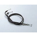 HURRICANE スロットルケーブル W 200mmロング(ブラック) HB6141 メーカー在庫あり ハリケーン ハンドルケーブル・ホース類 バイク NSR250R(湿式)