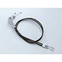 HURRICANE スロットルケーブル W(ブラック) HB6802 メーカー在庫あり ハリケーン ハンドルケーブル・ホース類 バイク ZI/ZII