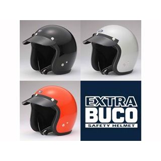 ブコ エクストラ ブコ プレーンモデル カラー：ブラック サイズ：XL（61-62cm） メーカー在庫あり BUCO ジェットヘルメット バイク