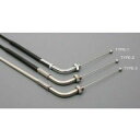 ACTIVE TMRキャブレターキット専用スロットルワイヤー TYPE-3(ステンレス金具/メッシュアウター) 1050mm 1060192 アクティブ ハンドルケーブル・ホース類 バイク 汎用