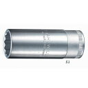 STAHLWILLE 51A-3/8(1/2SQ) ディープソケット(12角) 51A-3/8 スタビレー ハンドツール バイク 車 自動車 自転車(4)