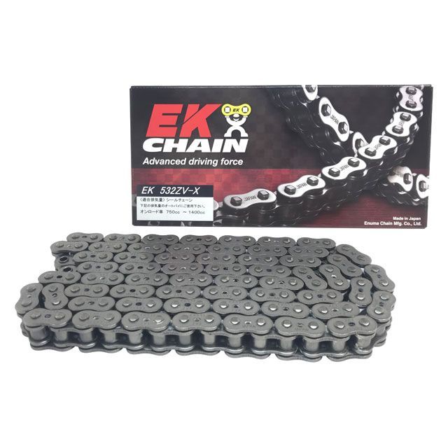 EKチェーン シールチェーン QXリング 532ZVX（スチール） リンク数 98L JAN_4571291783218 江沼チェーン チェーン関連パーツ バイク 汎用(2)