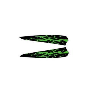 【メーカー直送】MDF KDX125SR 全年式 グラフィックキット ブラッディーモデル グリーンタイプ タイプ リアフェンダーセット MKDX125-C-GR-RF エムディーエフ ドレスアップ・カバー バイク KDX125SR