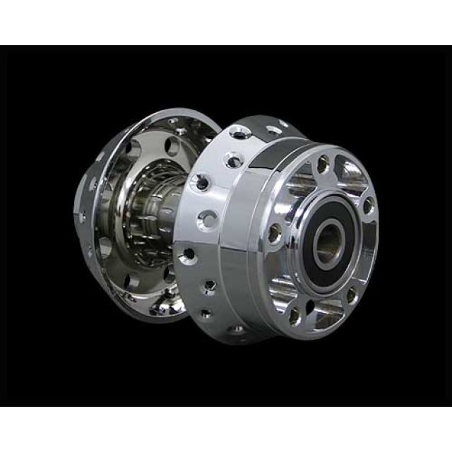 Neofactory 00-07y ソフテイル用フロントアルミハブ クローム ・011336 ネオファクトリー ハブ・スポーク・シャフト バイク ソフテイルモデル