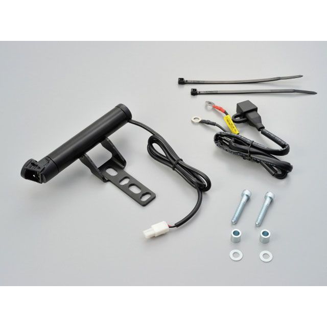 DAYTONA マルチバーUSB電源 5V2.1A マスターシリンダークランプタイプ（ショート） 93380 メーカー在庫..