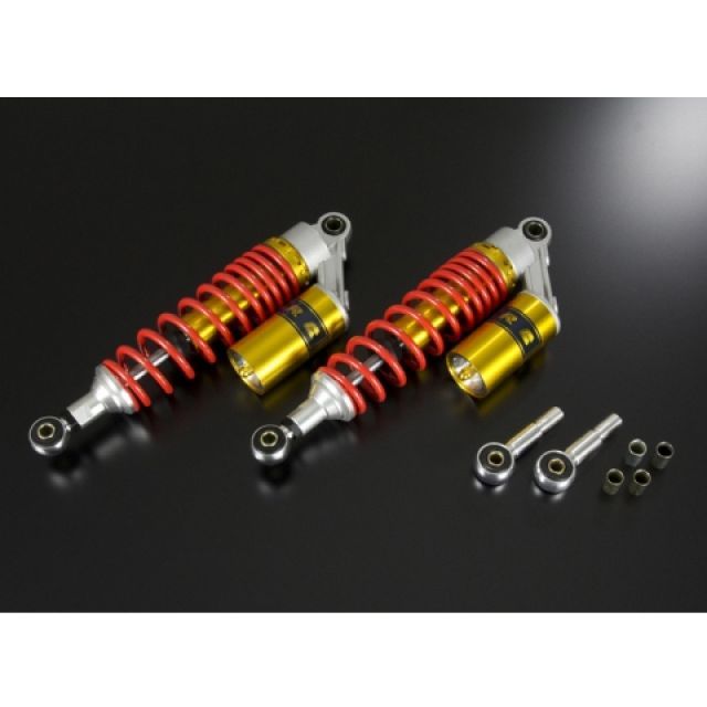 NBS RCリアショック タイプ Sタイプ カラー 赤 ・50-10-06 エヌビーエス リアサスペンション関連パーツ バイク 汎用