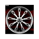 K&W LAREDO/RENEGADE WHEELS 材質 クロームメッキ サイズ Rotors P50145 部品屋K&W ホイール本体 バイク 汎用(2)