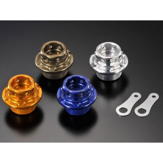 AGRAS オイルフィーラーキャップセット カラー ゴールド 454-022-150G アグラス エンジンオイルパーツ モンスター900/900SS モンスターS4R