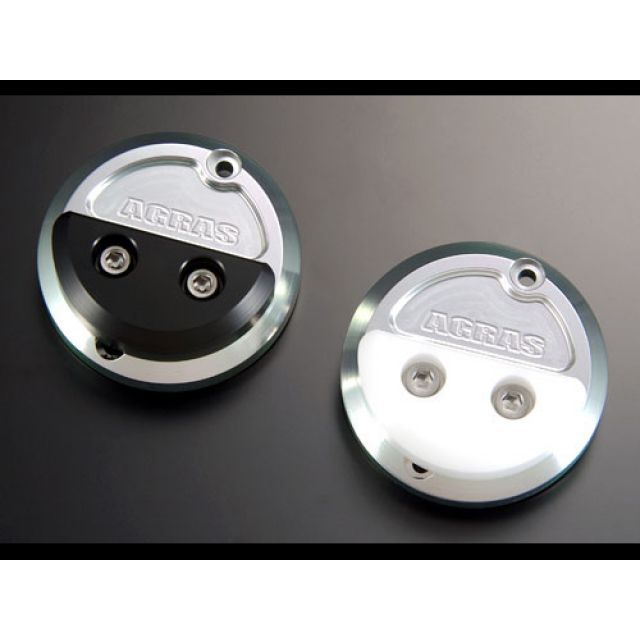 AGRAS レーシングスライダーR ジュラコン（R）カラー ホワイト 342-251-001 アグラス エンジンカバー関連パーツ バイク XJR1200/1300