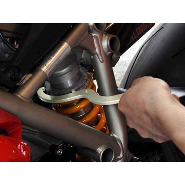 AELLA リアサスペンション フックレンチ（ハードアルマイト） AE-76999 HA メーカー在庫あり アエラ ハ..