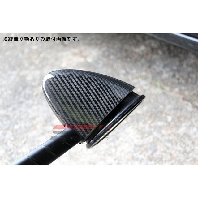 SPEEDRA ミラーカバー 左右セット ドライカーボン カラー 平織り艶あり CKA0302PG SPEEDRA ドレスアップ・カバー バイク ZX-14R ZZR1400