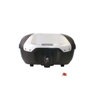 HEPCO＆BECKER JOURNEY トップケース TC42 カラー ブラック/シルバー 610085-0001 ヘプコ＆ベッカー ツーリング用ボックス バイク
