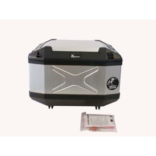 HEPCO＆BECKER XPLORER トップケース TC45 カラー シルバー 610212-0000 ヘプコ＆ベッカー ツーリング用ボックス バイク
