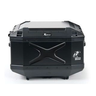 HEPCO＆BECKER XPLORER トップケース TC45 カラー ブラック 610217-0001 ヘプコ＆ベッカー ツーリング用ボックス バイク
