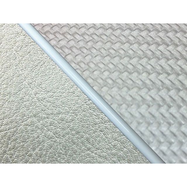 Grondement W650（99年 EJ650A1/C1） 国産シートカバー 張替 カーボンシルバー ライン シルバーライン 仕様 白パイピング GH5557KC1754P20 グロンドマン シート関連パーツ バイク W650
