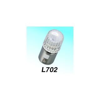  L702 ԥ󼰸 BA9S 12V0.25W 顼ۥ磻 L702WH M&H إåɥ饤ȡХ Х 