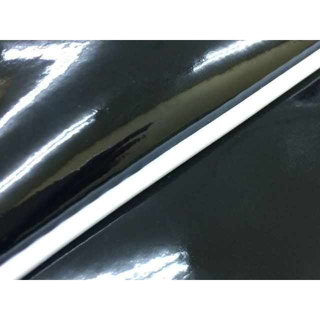 Grondement KSR50/80（KMX50B/80B） 国産シートカバー 張替 エナメルブラック ツートン生地 - 仕様 白パイピング GH13KC550P20 グロンドマン シート関連パーツ バイク KSR50/80