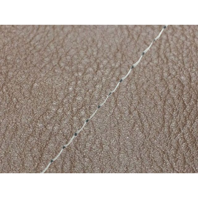Grondement KSR50/80（KMX50B/80B） 国産シートカバー 張替 ダークブラウン ツートン生地 - 仕様 透明ステッチ GH13KC500S0 グロンドマン シート関連パーツ バイク KSR50/80