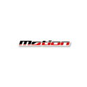 motion ロゴステッカー カラー ブラック/レッド サイズ S(10cm) F7326 メーカー在庫あり モーション ステッカー 日用品