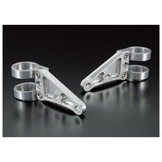 SHIFTUP φ27mm ビレットライトステー（シルバー） 405127-03 シフトアップ 電装ステー・カバー類 バイク モンキー