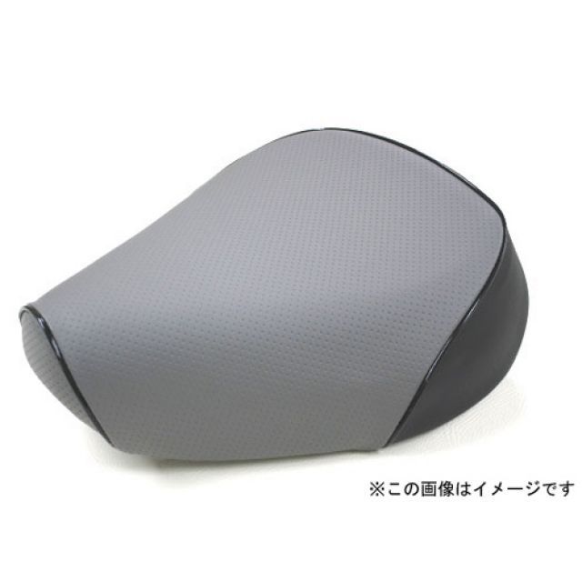 Grondement アドレスV100（CE11A） 国産シートカバー エンボスグレー タイプ 張替 仕様 黒パイピング GH15SC120P10 グロンドマン シート関連パーツ バイク アドレスV100