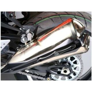 R&G エキゾーストプロテクター（ブラック） RG-ES0002BK アールアンドジー その他マフラーパーツ バイク Z1000