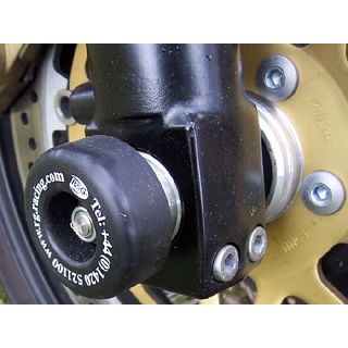 R&G フォークプロテクター（ブラック） RG-FP0017BK アールアンドジー その他サスペンションパーツ バイク ZRX1100 ZRX1200