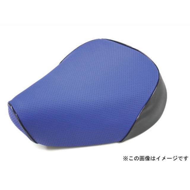 Grondement アドレスV125/G（CF46/4E） 国産シートカバー エンボスブルー タイプ 被せ 仕様 黒パイピング GR71SC260P10 グロンドマン シート関連パーツ バイク アドレスV125/G