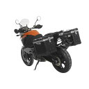 正規品／ツアラテック ZEGA Pro アルミパニアシステム【アルマイトブラック】 38L＋45L KTM 1050 Adventure/1290 Super Adventure/1190 Adventure/R（ブラックフレーム） tt_01-371… 3