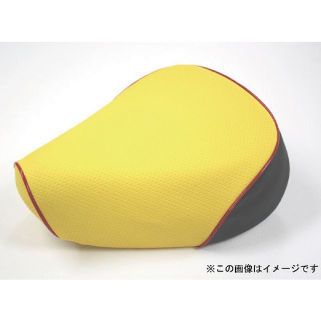 Grondement アドレスV125S（CF4MA） 国産シートカバー エンボスイエロー タイプ 張替 仕様 赤パイピング GH5555SC250P40 グロンドマン シート関連パーツ バイク アドレスV125S